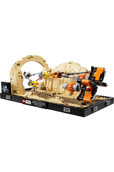 LEGO ®   Star Wars ™   Mos Espa Pod Race Diorama 75380 - 18+ Creative Model Building Kit (718 Pieces)
