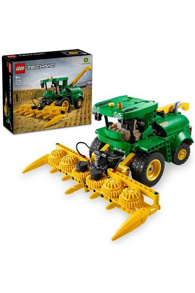 LEGO ®   مجموعة بناء نموذج لعبة تكنيك جون ديري 9700 حصادة العلف 42168 - 9+ (559 Pr)