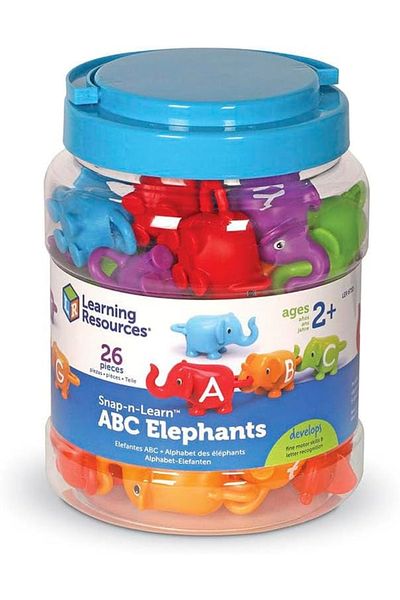 Learning Resources تعلم الحروف الأبجدية للأفيال - LER6710