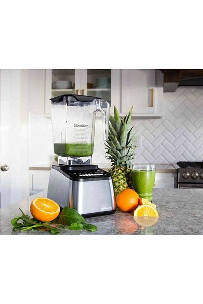 Blendtec خلاط ستانلس ستيل - ديزاينر 650s، 3 حصان، 1560 وات، وايلد سايد - D650d0507a1a-eua1ap1