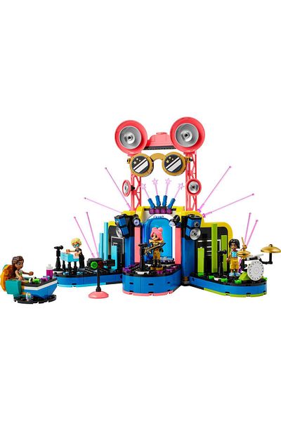 LEGO ® مسابقة موسيقى فريندز هارت ليك سيتي 42616 - مجموعة إنشاء للأعمار من 7 سنوات فما فوق (669 قطعة)