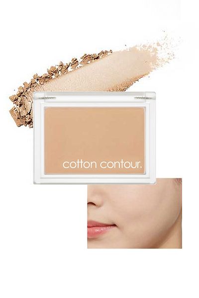 Missha Natural Looking Contour Cotton Contour with Velvet Texture (Sugar Toast)