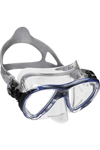 Cressi Big Eyes Evolution Crystal Dalış Maskesi Clear-blue-black