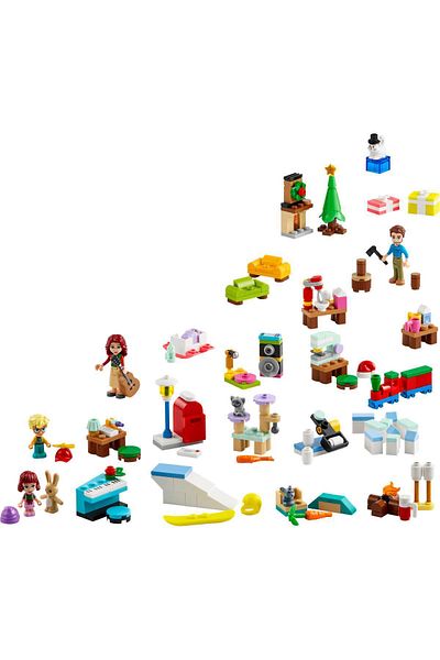 LEGO Friends 2024 New Year's Calendar and Toy - Age 6 and up Set (272 Pieces)