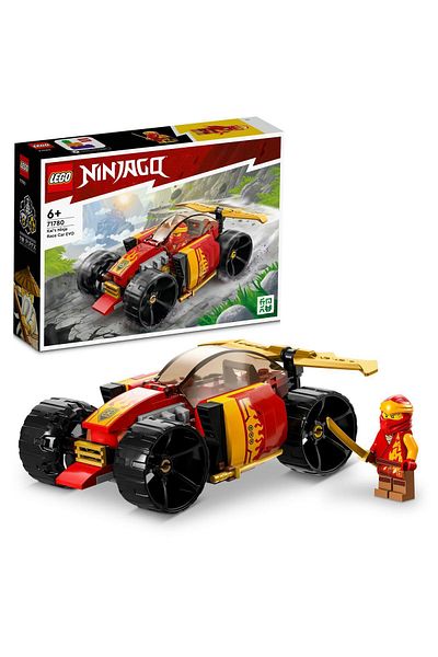 LEGO ®   Ninjago ®   Kai's Ninja Race Car Evo 71780 - 6+ Creative Toy Construction Set (94 Pieces)