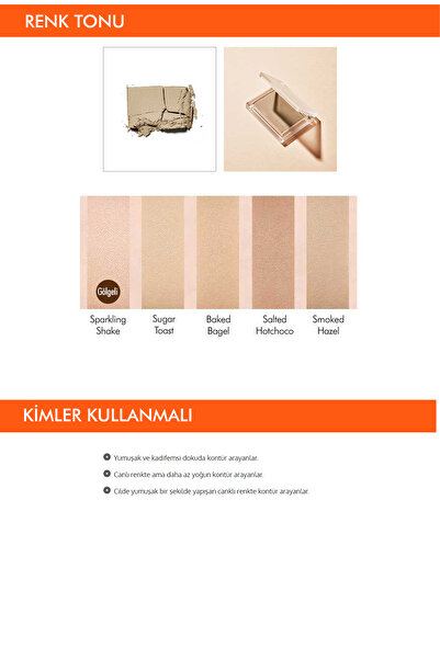 Missha Kadife Dokuya Sahip, Doğal Görünümlü Kontür Cotton Contour (Smoked Hazel)
