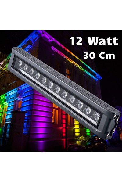 Cata 12W Gold Wallwasher 30cm (Blue)