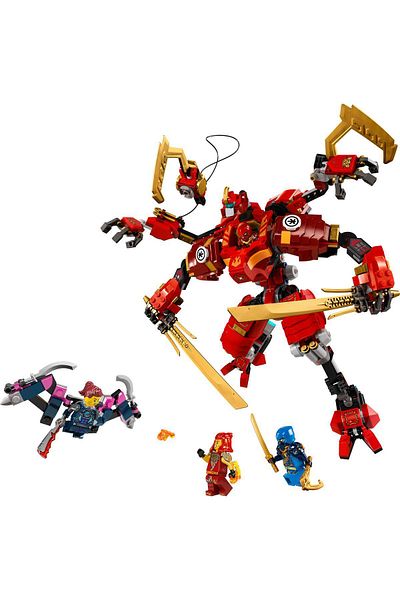 LEGO ® نينجاجو® مجموعة بناء روبوت تسلق النينجا من كاي 71812 - للأعمار من 9 سنوات فما فوق (623 قطعة)