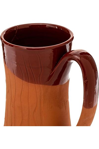 AKDC Mug 9Cm X 9Cm X 16Cm Brown Colour