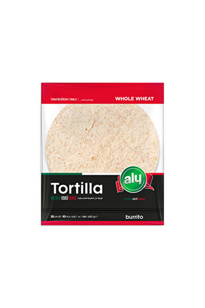 Aly Tam Buğdaylı Tortilla 25 cm 10' lu