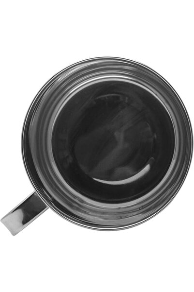 RAJ Stainless Steel Mug with Handle, 14 cm, NM0014, Serving Mug, Water Mug, Tea & Coffee Serveware