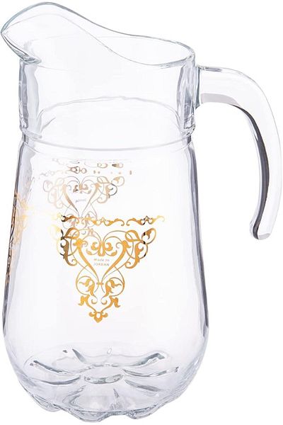 AKDC Glass Jug L(12CM) XW(12CM) XH(24CM) Transparent 6251142377008