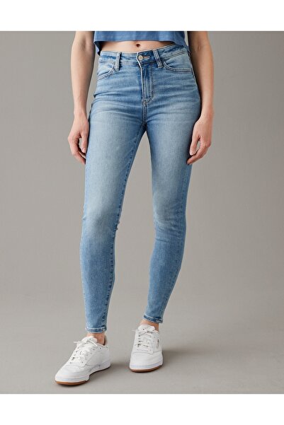 AMERICAN EAGLE AE Next Level عالية الخصر على شكل حرف V