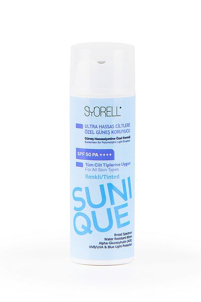SYORELL Sunique Pmle - 50 Spf Colored Sunscreen, Against Sun Allergy