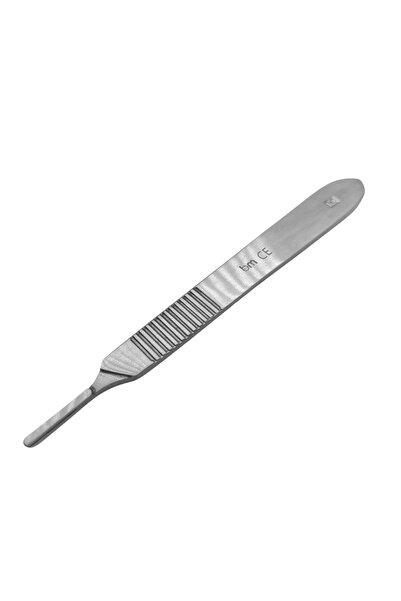 barishan medikal Barışhan Medikal No 3 Bistüri Sapı 4.7inç Cerrahi Eğitim Materyali