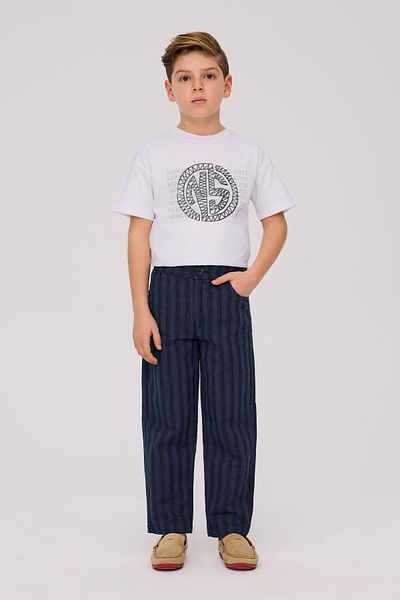 Nebbati BG Store Boys' Striped Trousers