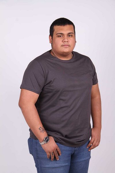 ekis collection Plus Size Crew Neck T-Shirt