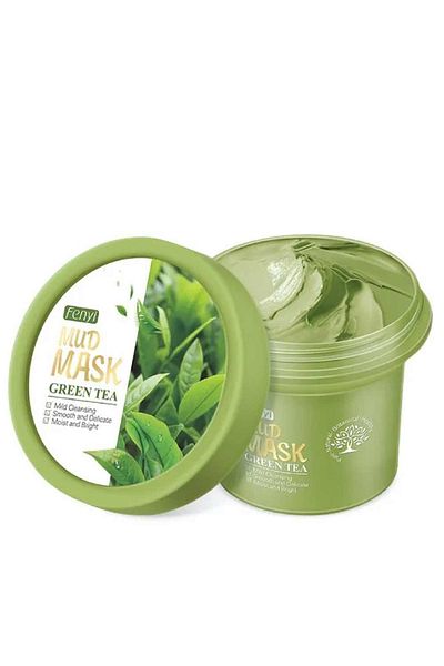 Feny Green Tea Clay Mask for Brightening and Deep Cleansing of the Skin 100g