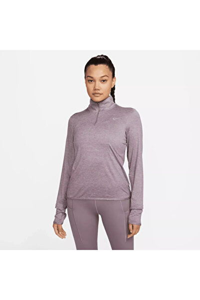 Nike Element 1/2-Zip Running Long-Sleeve Kadın Koşu Üst CU3220-536