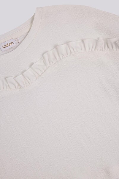 Lia Lea Λευκή μπλούζα για κορίτσια BG Store