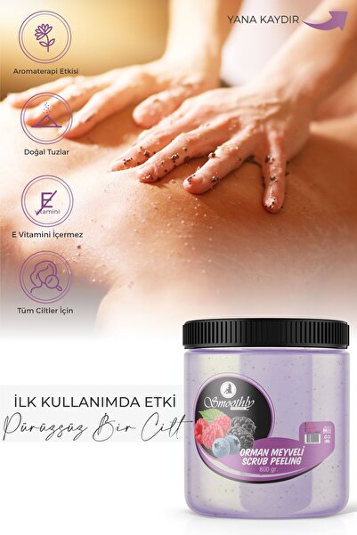Smoothly Orman Meyveli Canlandırıcı & Yumuşatıcı El Ayak Ve Vücut Bakım Peelingi 800gr