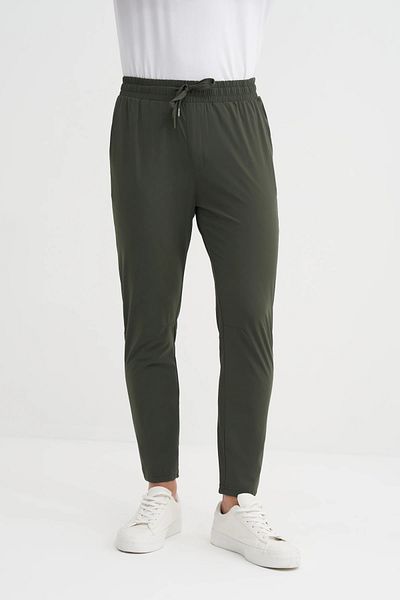 Cazador Pantaloni Jogger Nort cu talie cu șireturi, picior drept, cu buzunare