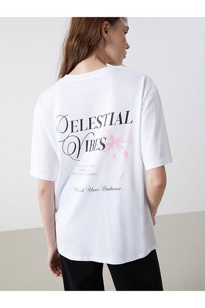 LC Waikiki Tricou de damă cu dungi cu gât