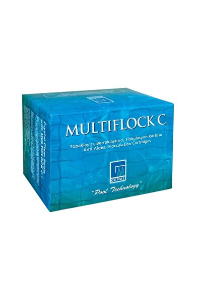 Gemaş multiflock C Topaklayıcı Ve Yosun Önleyici 8 Adet Kartuş-