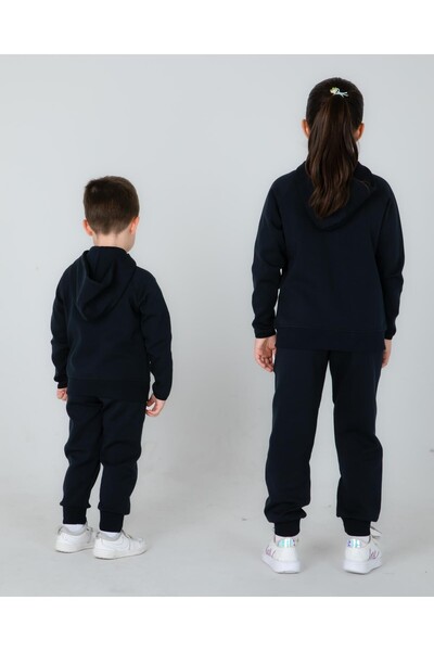 Black One ХЛОПЧИКИ/ДІВЧАТКА СПОРТИВНИЙ КОСТЮМ З КАПЮШОНОМ З ЛАЙКРИ