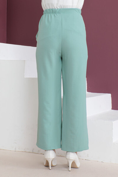 Tesettür Dünyası Kapsované kalhoty Ayrobin Tsd230506 Water Green