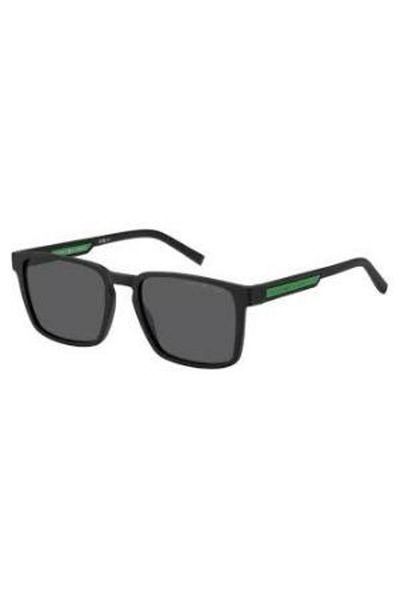 Tommy Hilfiger Men's Sunglasses Th 2088 003Ir Green Matt Black 55-19 145
