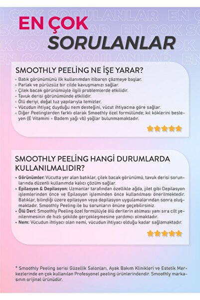 Smoothly Orman Meyveli Canlandırıcı & Yumuşatıcı El Ayak Ve Vücut Bakım Peelingi 800gr