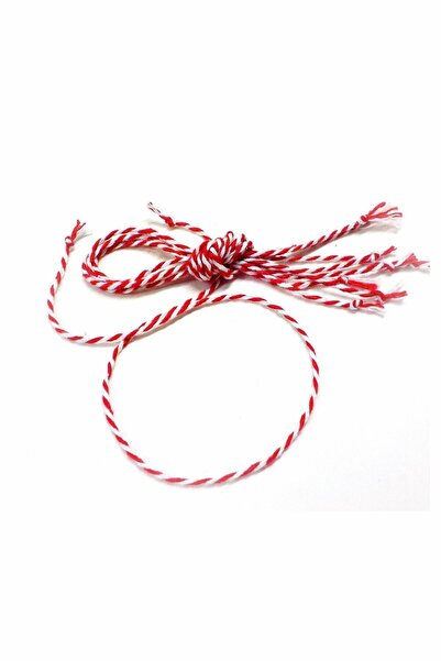New Obsessions Baba Marta Marteniçka Kırmızı Beyaz Ip 10 Adet Kartsız