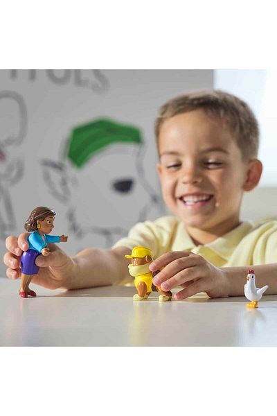 PAW PATROL Puppy Hero Figure Set - Rubble and Mayor Goodway