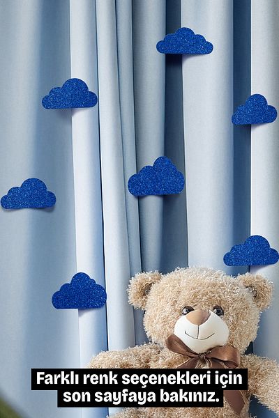 Artikel Glitter Eva 6 Pieces Children's Room Curtain Ornament, Brooch Accessory, Gift Wrap Decoration Accessory