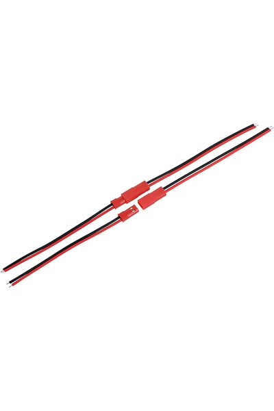 Choice 20cm 10pairs 20 Pairs 22 AWG JST Plug Connector 2 Pin Male Female Plug Connector Cable Wire for LED