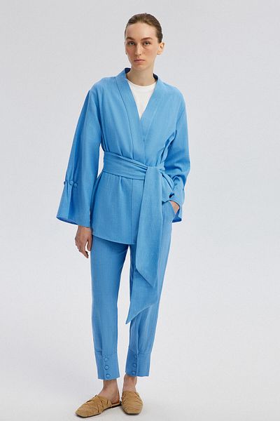 Touché Privé Kimono Set - Belt Detailed