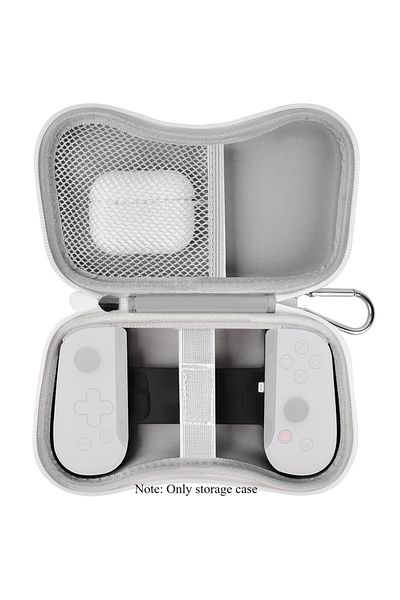 Choice M WHITE Case Compatible with Backbone One Mobile Gaming Controller, Handheld Gaming Console Portable