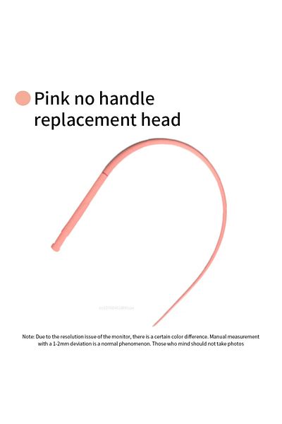 Choice Pink Replacementhead Simulated Mouse Tail Cat Toy Cat Teaser Funny Stick Silicone Long Tail Pet Inte