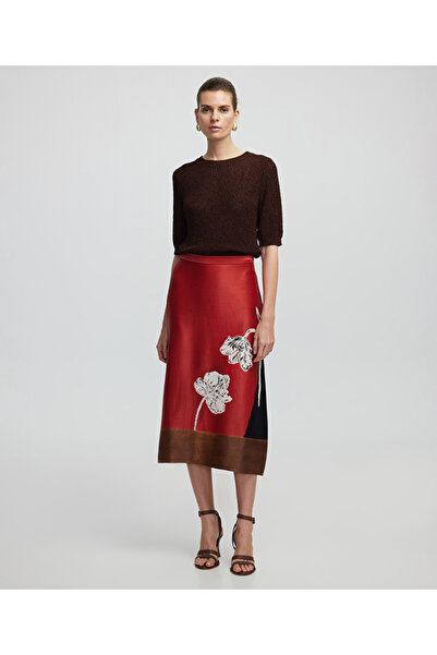 İpekyol Flower Pattern Skirt
