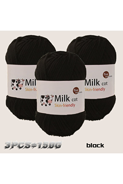 Choice 18 150 جرامًا من خيوط الحليب متوسطة الخشونة المصنوعة يدويًا، كرات غزل ...