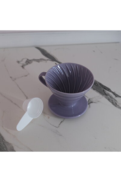 Hario V60 Seramik Mor Dripper
