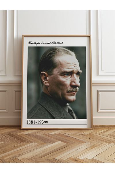 HOMEPACK Единична картина в дървена рамка, единичен плакат, картина TK/10819