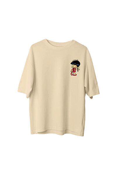 npLStore Unisex Chen Štampano Oversize kroj T-shirt