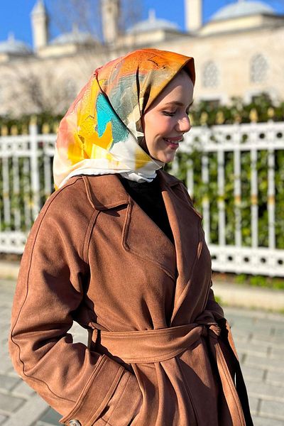 Aker Eșarfă Tivil - Twill de poliester - 8674795 -921