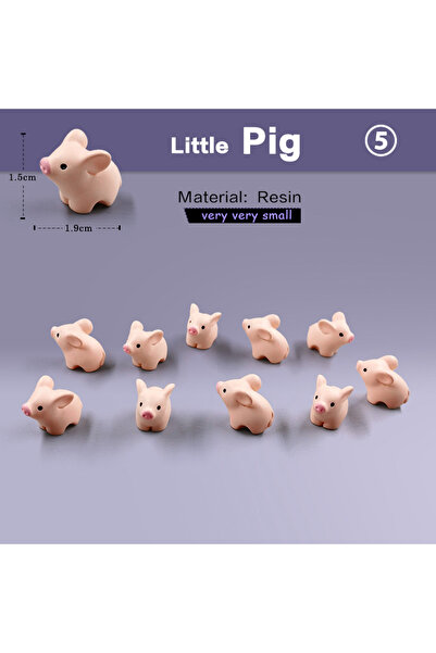 Choice 10 قطع من الخنازير، 10 قطع من أرنب عيد الفصح، السنجاب، الفيل، الثعلب، ...