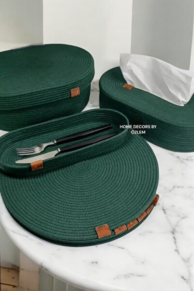 home decors by özlem 6 kişilik 9 parça amerikan servis supla takımı tabak alt...