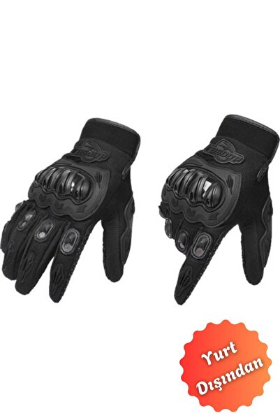 SilkRoute Tam Parmak Erkek Motosiklet Eldiveni – Yarış Ve Bisiklet Için (YURT...