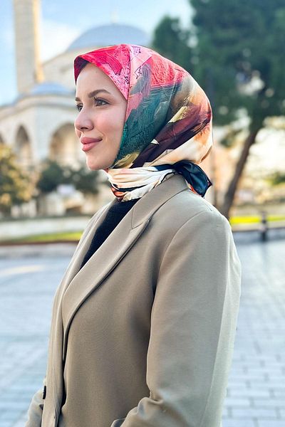Aker Eșarfă Tivil - Twill de poliester - 8674795 -911