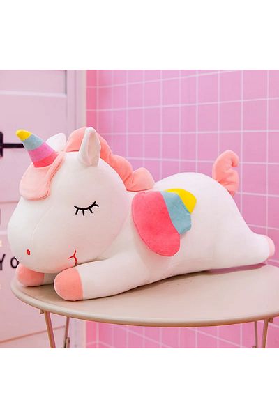 Choice white 25CM Kawaii Horse Plush 25cm Soft Stuffed Huggable Dolls Animal Acompany Toys Children Girl Bi